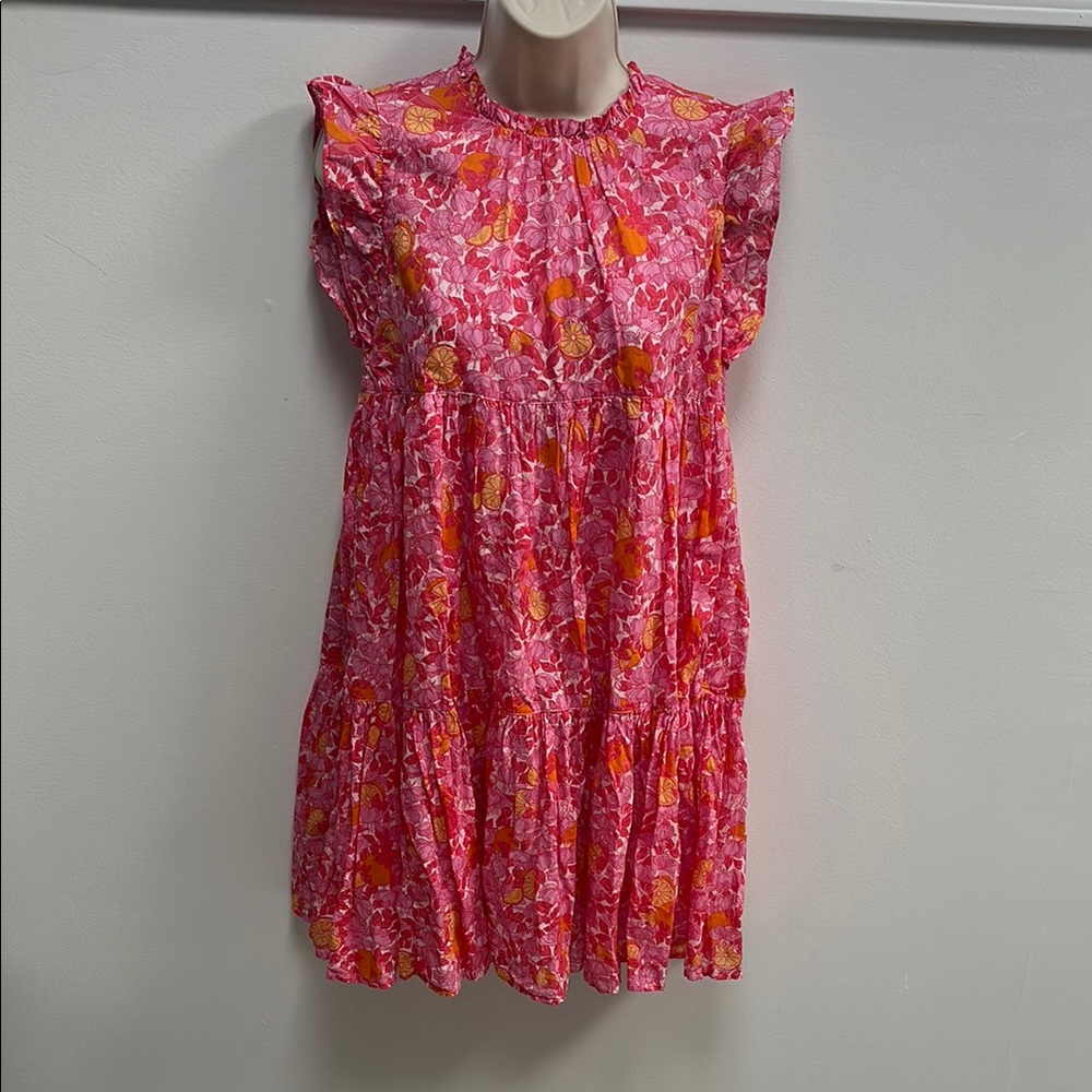 Crewcuts Pink and Red Sleeveless Sundress